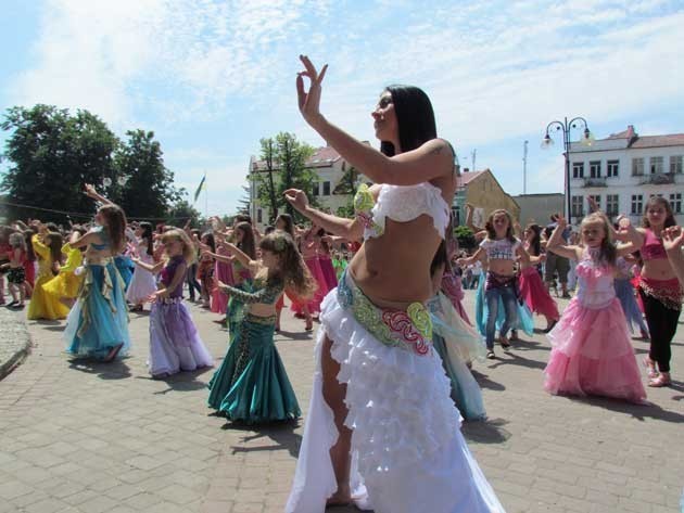 Від чемпіонки України і Європи Ірини Сватовської очей було не відірвати | Фото: Фото Оксани Гузинець-Мудрик