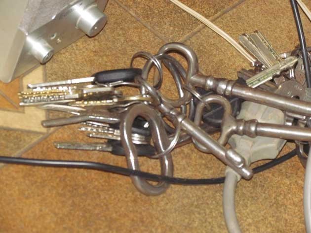 У злодія вилучили в'язку ключів від 100-річної церкви. Фото Юлії Баліцької