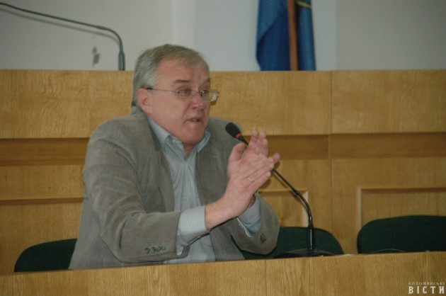 Ігор Слюза пропоную люстрацію виборами. Фото з visty.in.ua