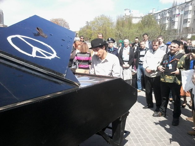 Музика приносить спокій  імир, переконаний Давіде Мартелло. Фото Євгенія Гапича

