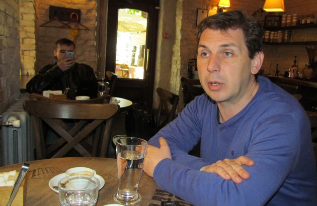 Олекандр Черненко твердить: за соціологічними опитуваннями, 80% виборців готові прийти 25 травня на виборчі дільниці. Фо