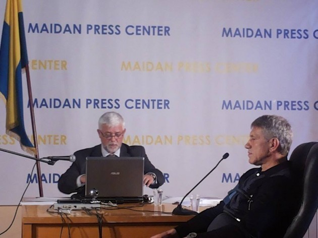 Ігор Насалик протестувався на поліграфі. Фото Рада громадських ініціатив/Facebook