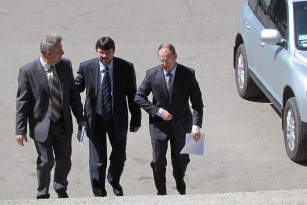 Призначення Миколи Жовніра на посаду відбувалося під протести громадськості.  | Фото: з архіву "Вікон"