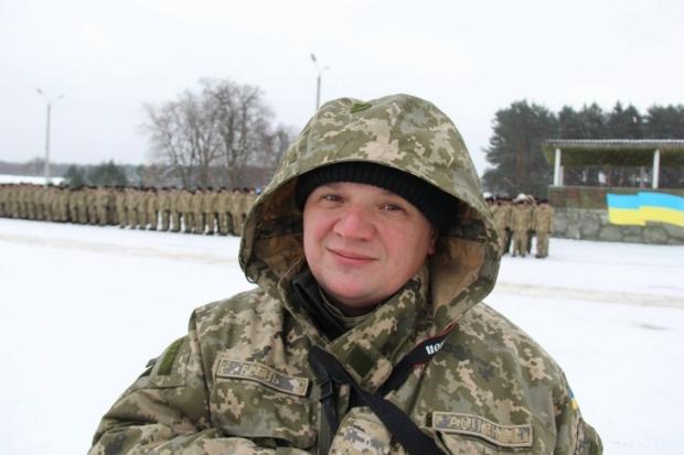 Підполковник Тарас Грень, прес-центр АТО