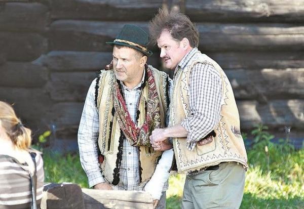 Юрій Горбунов у телесеріалі, вочевидь, буде хитрим гуцулом | Фото: Прес-служба 1+1