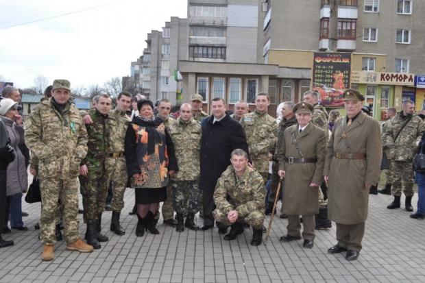 Бійці АТО отримали нагороди тільки від районної влади | Фото: http://visti-kalush.com.ua/