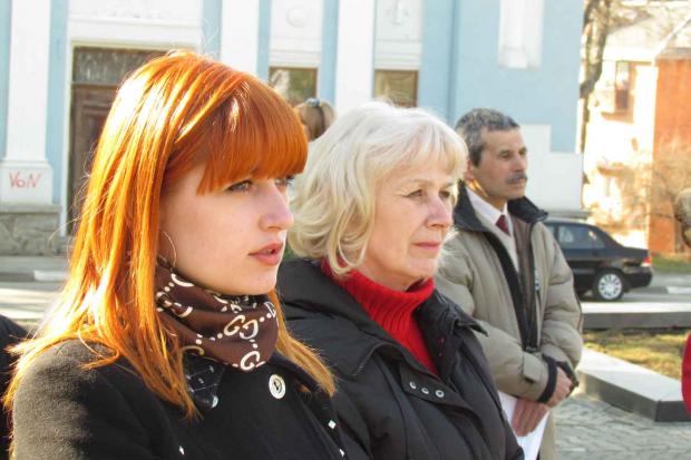 Поезії Тараса Шевченка читали місцеві поети та переможці обласного конкурсу юних читців | Фото: Ігор Мудрик