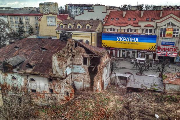 Так нині виглядає в Івано-Франківську пам'ятка архітектури національного значення &mdash; солодовий цех пивзаводу |