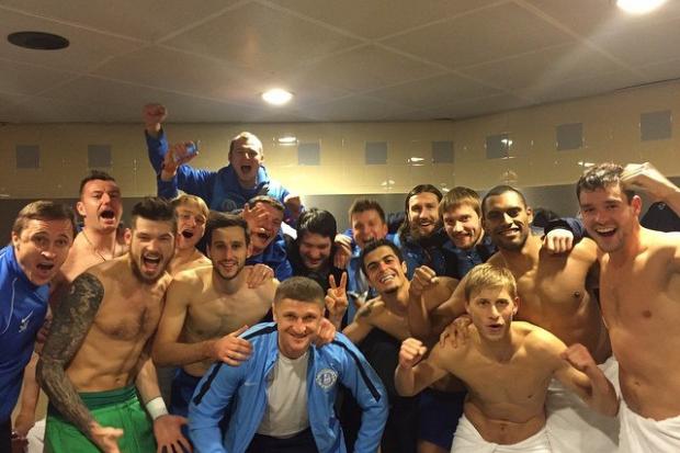 &ldquo;Дніпро" тішився виходу у чвертьфінал Ліги Європи не менше за "Динамо". Футболісти оприлюднили фото
