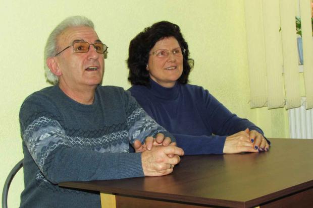 Благодійники з Бельгії Ірен Станц та Маріо Фама були вражені сюрпризом вихованців "Добродії Калуської" | Фото: