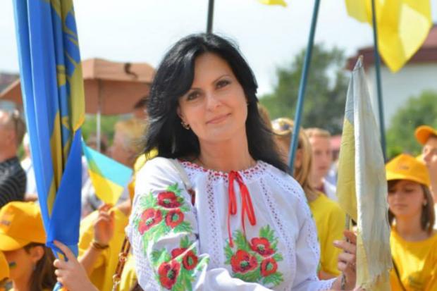 Оксана Табачук зпевнила колектив гімназії: вона &mdash; людина з їхнього середовища | Фото: Tit Tabachuk/Facebook