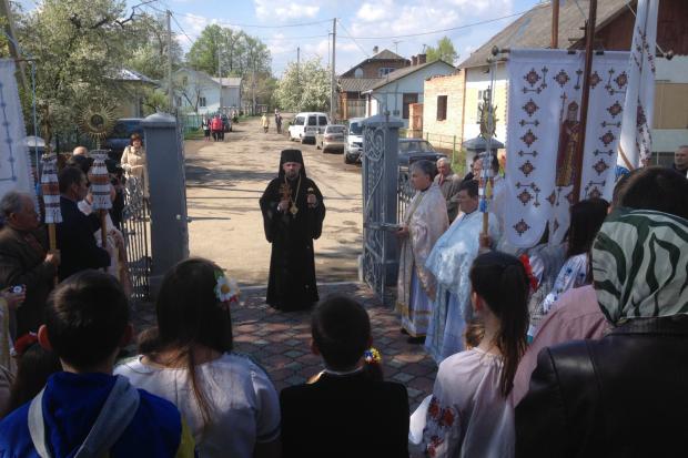 Пастирський візит Йосафата Мощича в Болехів | Фото: прес-служба Архієпархії