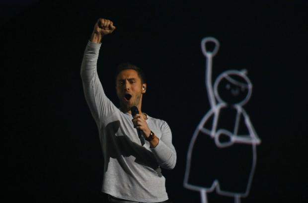 Швед Монс Зелмерлев став переможцем ювілейного "Євробачення". | Фото: REUTERS