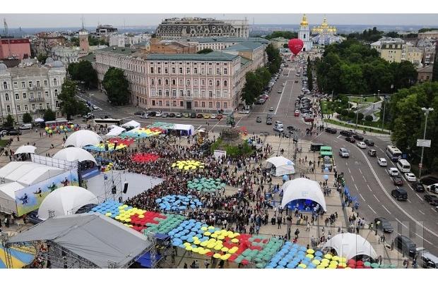 До дня міста у Києві пройшли числені культурні заходи. | Фото: УНІАН