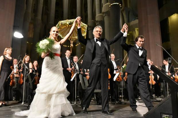 Анастасія Петришак &mdash; донька українських мігрантів в Італії, родом з Івано-Франківська | Фото: Andrea Bocelli/Faceb