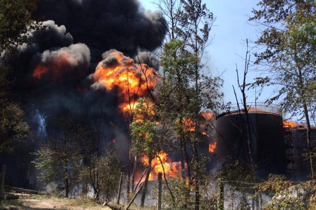 Шкода довкіллю вже завдана, проте про екологічну катастрофу наразі не йдеться | Фото: hromadske.tv