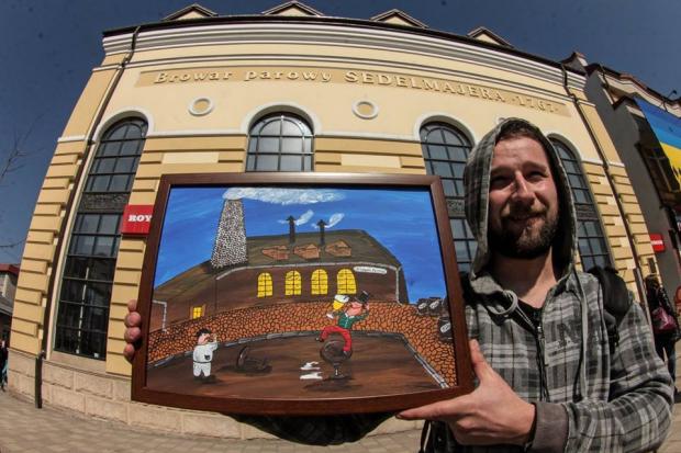 "Врешті, з-поміж мільярда образів і історій, я затвердив в голові сюжет Абсурдного світу пана Потоцького. Світу вну