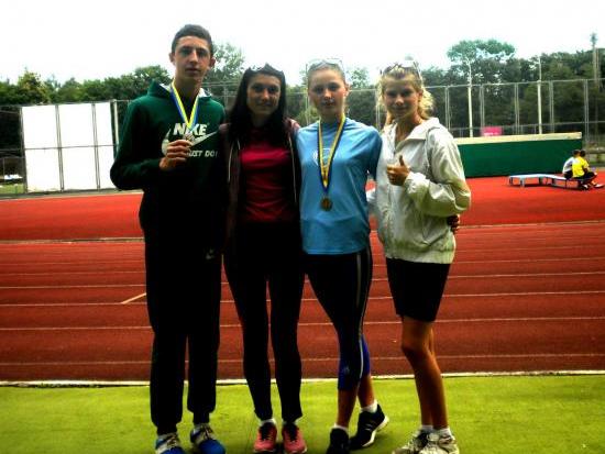 Спортсмени з Калуша та району достойно виступили на юнацькому чемпіонаті України з легкої атлетики | Фото: sport.if.ua