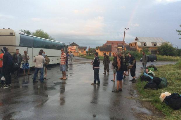 Калушани повернулися з Донеччини, де зводили фортифікаційні споруди | Фото: Калуська Міськрайонна Організація Учасників 