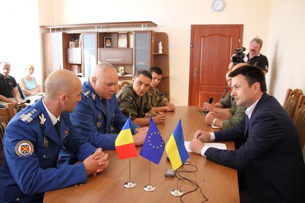 Начальник центру гірської підготовки Жандармерії Румунії висловив бажання також обмінятись досвідом. | Фото: if.gov.ua