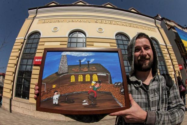 "Врешті, з-поміж мільярда образів і історій, я затвердив в голові сюжет Абсурдного світу пана Потоцького. Світу вну