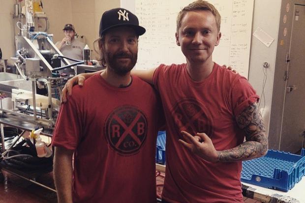 Назар з другом розробили рецепт пива "Крах імперії". | Фото: report.if.ua