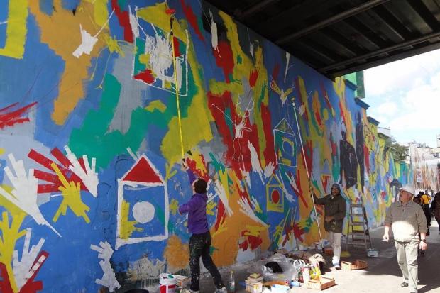 Аргентинський графітист творитиме в Івано-Франківську впродовж п'яти днів