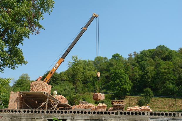 Фундамент під будівництво Крилоської школи було закладено ще шість років тому | Фото: прес-служба Галицької РДА