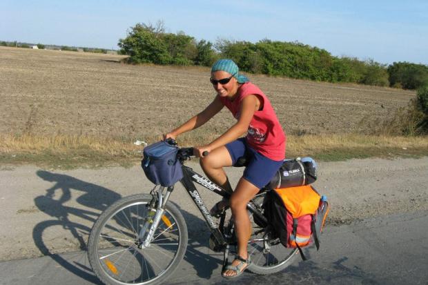 &mdash; Ми постійно їздимо на велосипедах, це &mdash; наш щоденний засіб пересування. Я у Франківську не знаю жодної мар