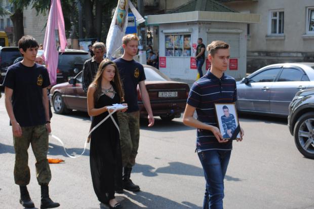 "Тигра" провели в останню путь рідні та побратими. | Фото: Цивільний Корпус "Азов" | Івано-Франківсь