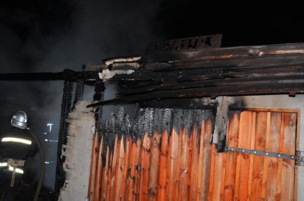 Рятувальники ліквідували пожежу на території історико-культурного комплексу &laquo;Запорізька Січ&raquo; | Фото: ДСНС Ук