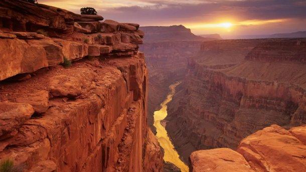 Гранд-Каньйон, США. | Фото:  yoyowall.com 