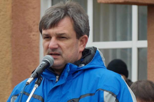 "Нашим кандидатом на посаду міського голови є Очкур Ігор Васильович", &mdash; заявляє міська "Солідарніст
