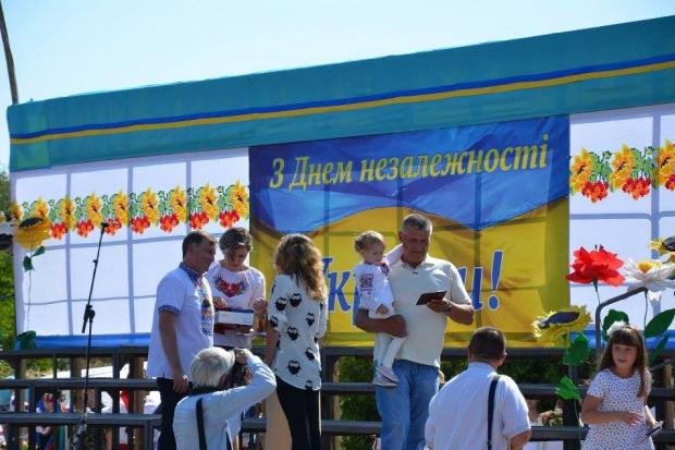 Нагородження відбулося на бульварі Незалежності &mdash; головному майданчику святкування Дня Незалежності | Фото: Любоми