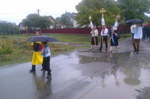 Перепоховання очолив митрополит Володимир (Війтишин) | Фото: Степан Вербовський