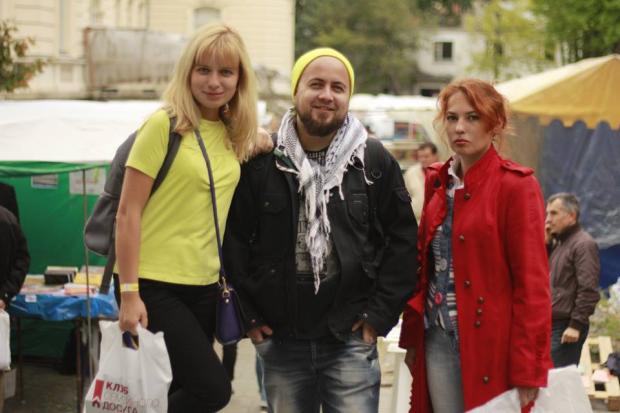 Молоді калуські поети приїхали на Форум насамперед для того, аби зустрітися з друзями та колегами | Фото: Анастасія Олех