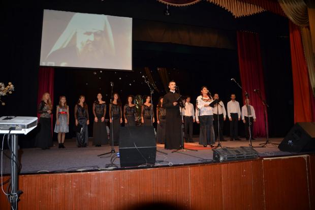 Калушанин Олег Савка на час став митрополитом Шептицьким | Фото: Юрій Барна