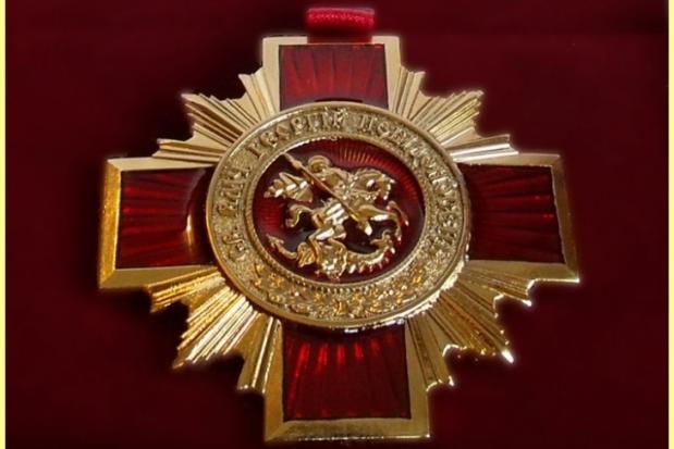 Орден святого великомученика Георгія Побідоносця &mdash; висока церковна нагорода