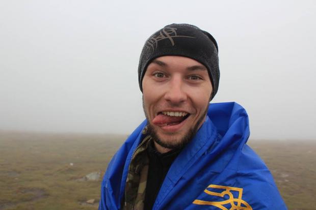 Вершина Говерли &mdash; у тумані та хмарах. | Фото: Творча Криївка/Facebook