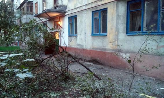 Ростраждалих у резульататі вибуху немає | Фото: прес-служба ГУМВС України в Донецькій області