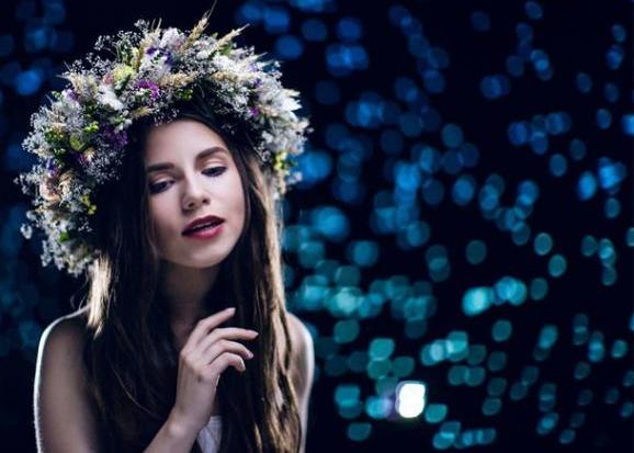 Христина Соловій постала в образі мавки.