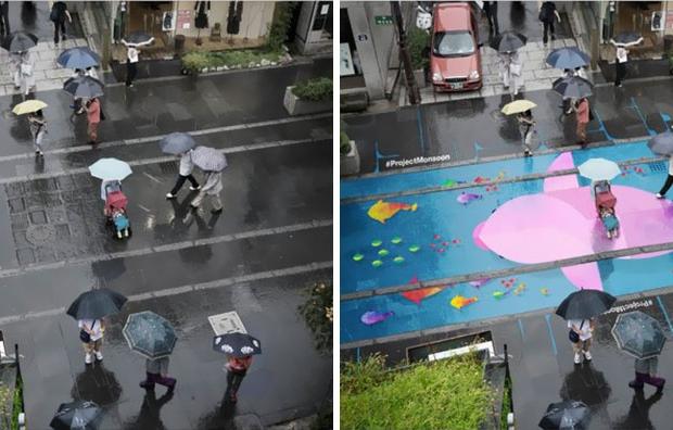 В сезон мусонів в Південній Кореї дощі не припиняються близько трьох тижнів | Фото: adme.ru