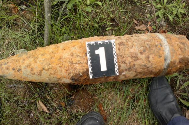 На горі Маковиця знайшли п'ять авіаційних бомб.