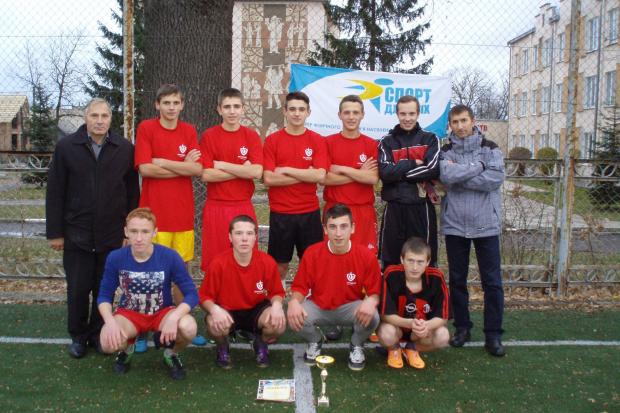 Кращими футболістами серед студентів Калуша стала команда ВПУ №7. | Фото: Мар'яна Савка