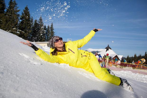 Обличчя "Буковелю" &mdash; представник прес-служби курорту Оксана Островська | Фото: Maryana Zaro