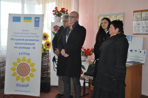 Директор розвитку ООН в Україні Янтомас Хімстра висловив задоволення від того, як відбувається реалізація проектів на Ка