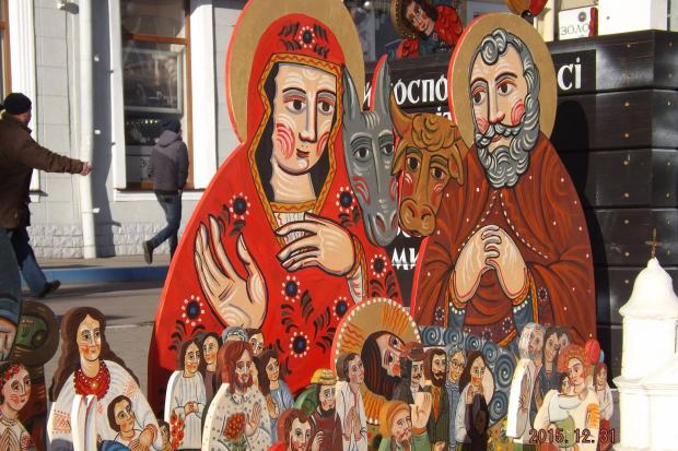 Різдвяна шопка буде традиційно становлена у центрі міста | Фото: Ярема Стецик