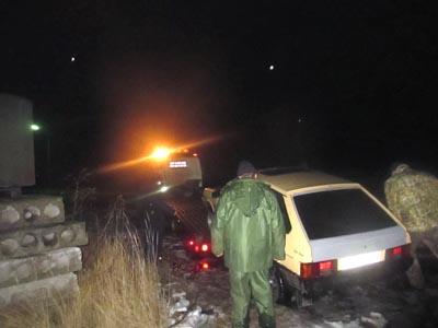 Рибохороні довелося викликати поліцію та евакуатор