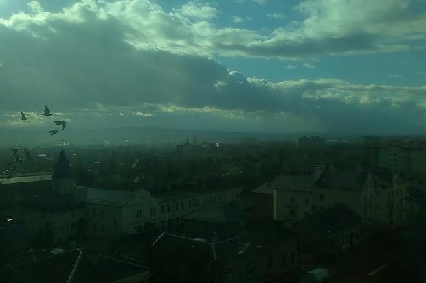 Калуш сьогодні змінює барви | Фото: Мар'яна Савка/Facebook