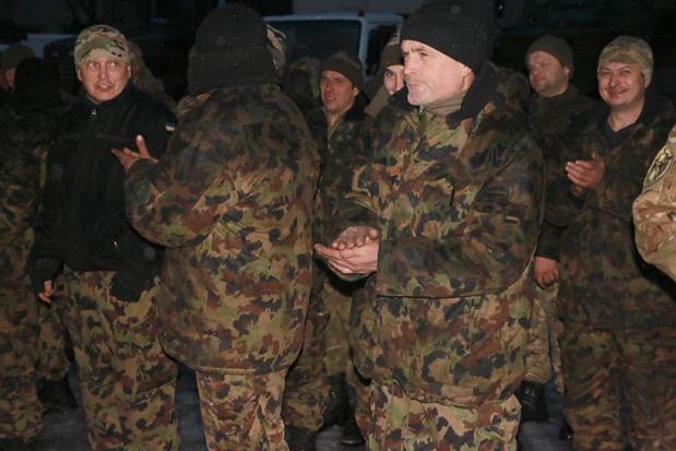 Вже скоро хлопців будуть зустрічати дружини, діти, друзі і співслужбовці | Фото: Національна Гвардія України/Facebook